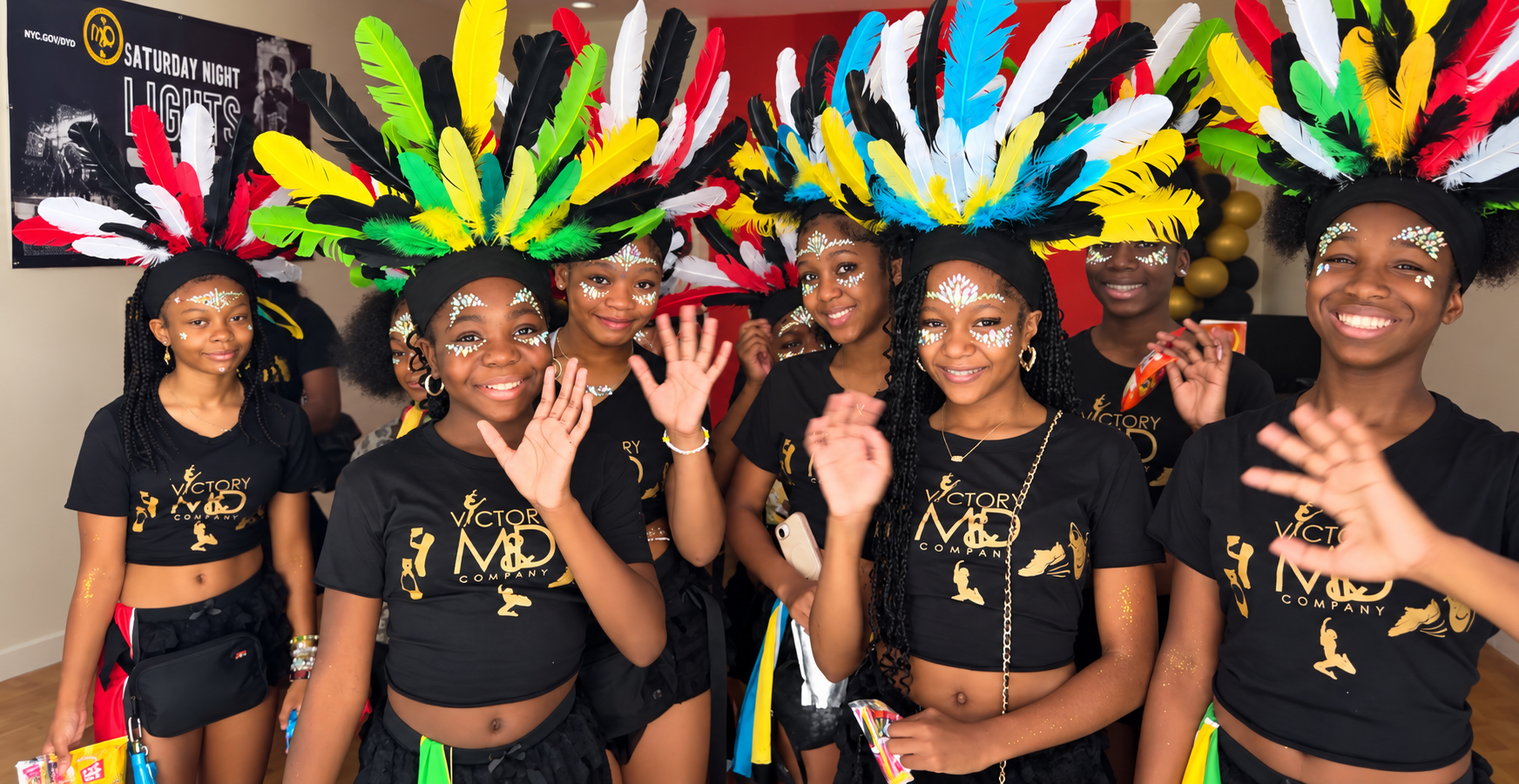 Colorful Carnival Dance Team Performance